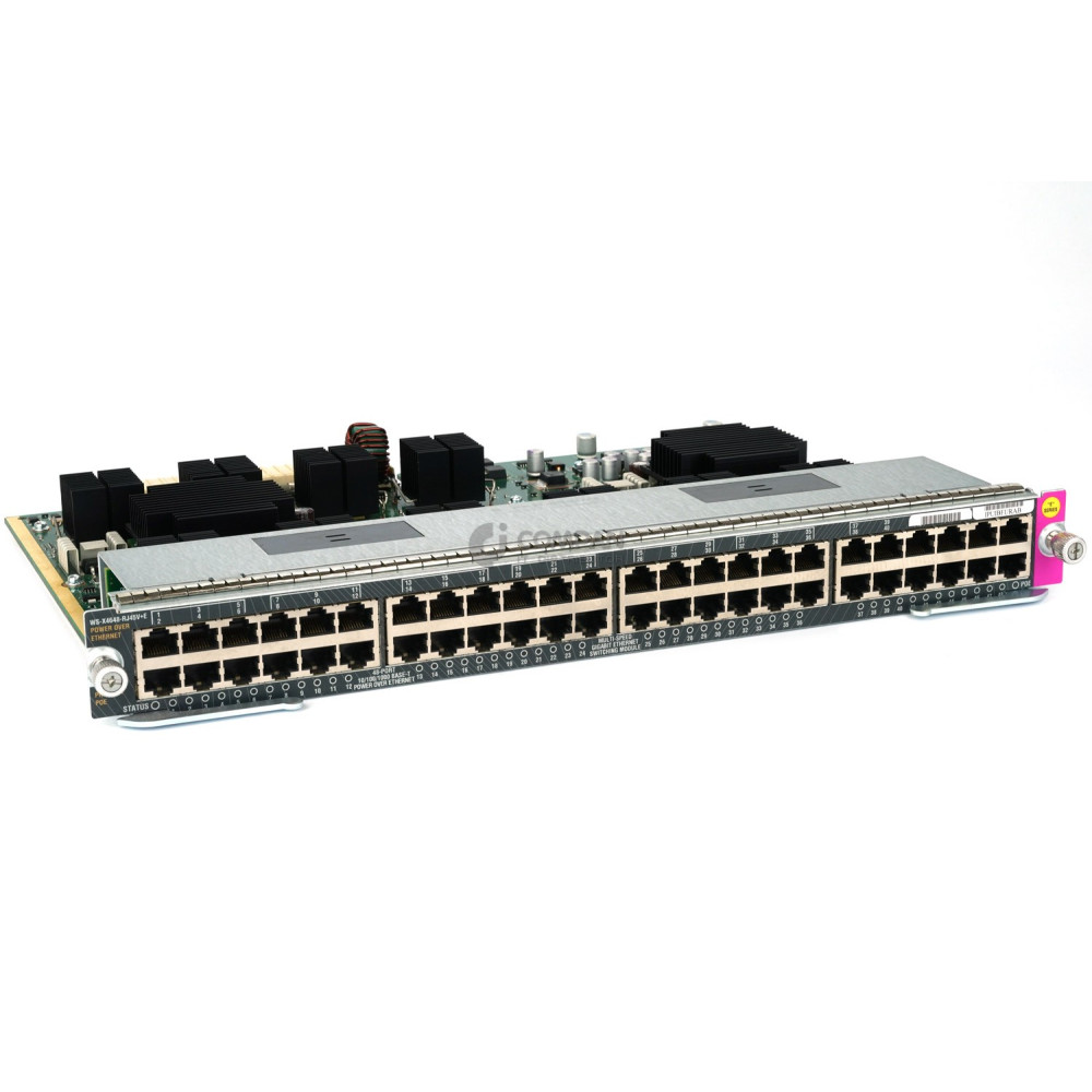 WS-X4648-RJ45V+E CISCO CATALYST 4500 E-SERIES 48PORT POE+ 10/100/1000 SWITCH